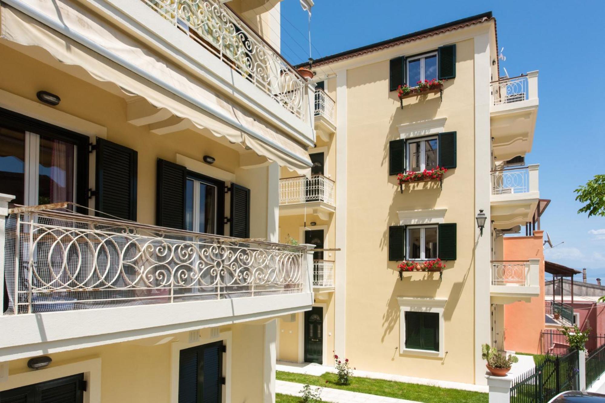 Filoxenia Kirki Apartments 贝尼蔡斯 外观 照片